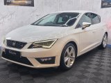 White 2013 SEAT Leon 1.8 TSI FR Hatchback 5dr DSG Technology Pack Euro 6 ULEZ s/s 180 ps Petrol in Top Right Car Centre