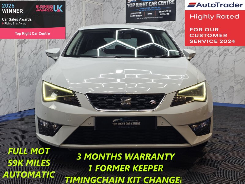 2013 SEAT Leon Hatchback 1.8 TSI FR Hatchback 5dr DSG Technology Pack Euro 6 ULEZ s/s 180 ps Petrol